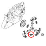 Opruga kvačila STIHL 024 026 MS 181 211 240 260 270 - Slika 2