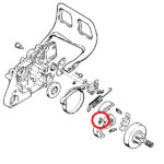 Opruga kvačila STIHL 028 030 031 032 041 08 - Slika 2