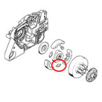 Opruga kvačila STIHL 038 MS 380 - Slika 2