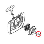 Podloška osigurača cape STIHL 017 023 026 029 034 046 THORP - Slika 2