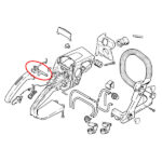 Poluga sauga STIHL 021 023 025 MS 210 230 250 - Slika 2