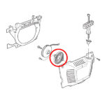Povratna opruga Husqvarna 340 350 359 - Slika 2