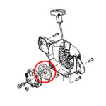 Povratna opruga Partner 351 371 421 trimer Partner Colibri - Slika 2