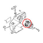 Povratna opruga STIHL 009 010 011 015 McCuloch California - Slika 2