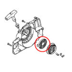 Povratna opruga STIHL 017 018 021 023  025 MS 170 180 210 230 250 - Slika 2