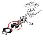 Prirubnica karburatora Husqvarna 66 266 - Slika 2