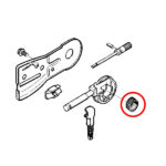Puž uljne pumpe Husqvarna 40 45 51 55 - Slika 2