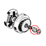 Puž uljne pumpe Husqvarna 61 266 66 THORP - Slika 2
