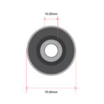 Šolja noža trimera fi 10 mm - Slika 2