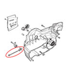Španer mača Husqvarna 371 372 - Slika 2