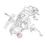 Šraf amortizera STIHL 030 031 032 - Slika 2