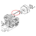 Šraf auspuha STIHL 029 030 031 039 MS 290 310 390 THORP - Slika 2