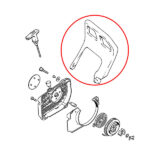 Štitnik za ruku kočnica STIHL 034 036 MS 340 360 - Slika 2
