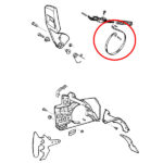 Traka kočnice Husqvarna 61 novi tip - Slika 2
