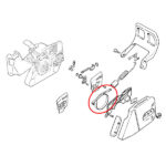 Traka kočnice STIHL 024 026 MS 240 260 - Slika 2