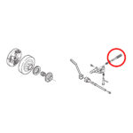 Vreteno uljne pumpe Husqvarna 357 359 - Slika 2