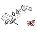 Vreteno uljne pumpe Partner 351 370 MTB - Slika 2
