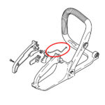 Žica gasa STIHL 017 018 MS 170 180 - Slika 2