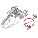 Žica gasa STIHL 029 030 031 039 MS 290 310 390 - Slika 2