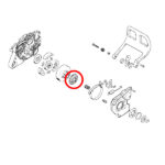 Zupčanici uljne pumpe STIHL 038 MS 380 381 THORP set - Slika 2