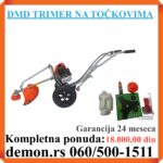 DMD Trimer na Kolicima - Laganih 10 kg, Jednostavan za Korišćenje